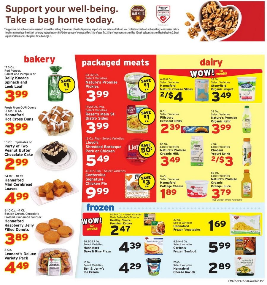 Hannaford Weekly Ad Feb 14 Feb 20, 2021