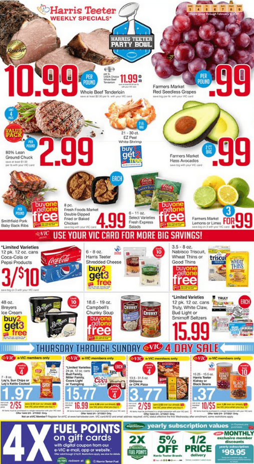 Harris Teeter Weekly Ad Feb 03 Feb 09, 2021