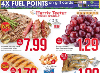 Harris Teeter Weekly Ad Feb 24 – Mar 02, 2021