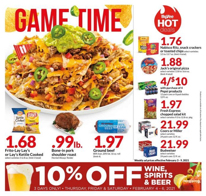 Hy Vee Weekly Ad Feb 03 Feb 09 2021