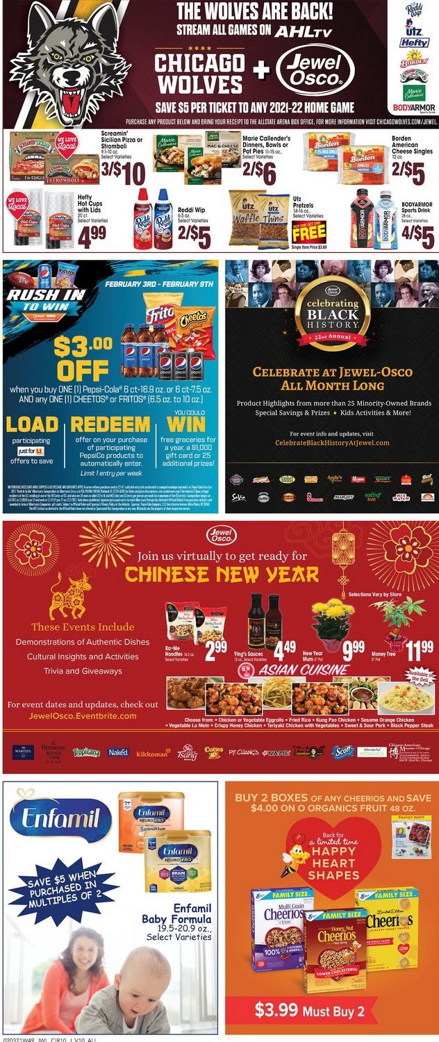 Jewel Osco Weekly Ad Feb 03 Feb 09, 2021