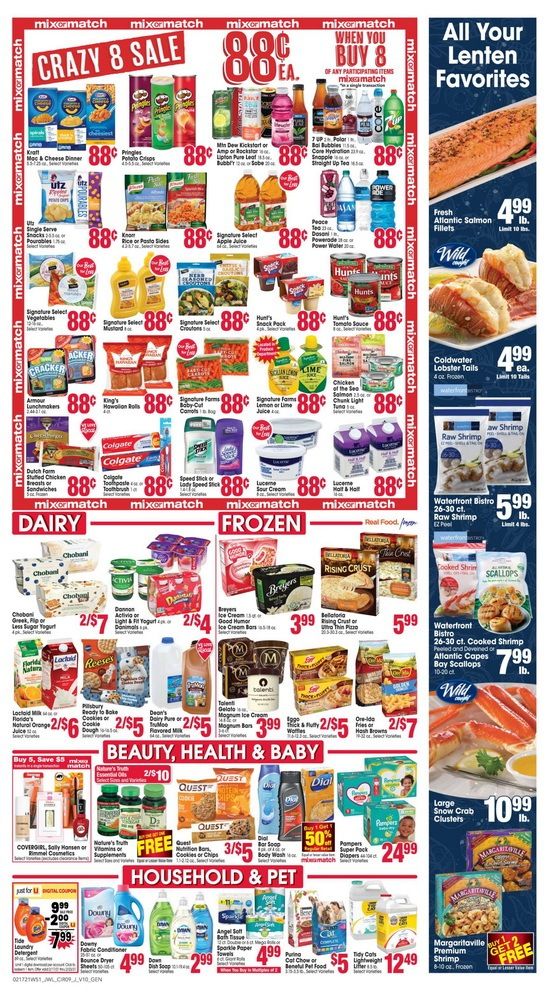Jewel Osco Weekly Ad Feb 17 Feb 16, 2021