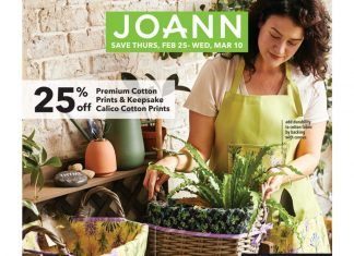 Jo-Ann Weekly Ad Feb 25 – Mar 10, 2021