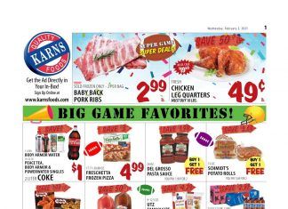 Karns Quality Foods Weekly Ad Feb 02 – Feb 08, 2021