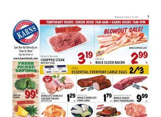 Karns Quality Foods Weekly Ad Feb 23 – Mar 01, 2021