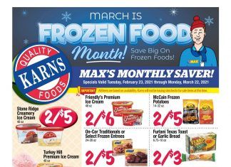 Karns Quality Foods Monthly Ad Feb 23 – Mar 22, 2021