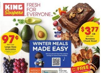 King Soopers Weekly Ad Feb 17 – Feb 23, 2021