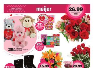 Meijer Valentine’s Day Ad Feb 07 – Feb 14, 2021
