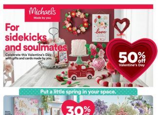 Michaels Weekly Ad Feb 07 – Feb 13, 2021