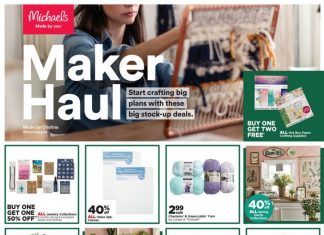 Michaels Weekly Ad Feb 21 – Feb 27, 2021