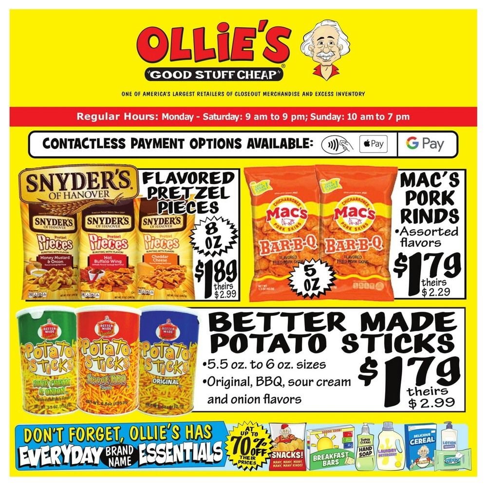 Ollie's Weekly Ad Feb 04 Feb 10, 2021