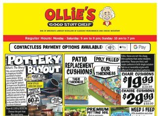 Ollie’s Weekly Ad Feb 25 – Mar 03, 2021