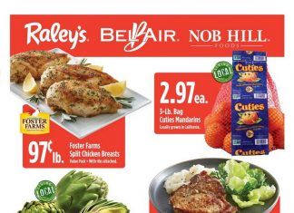 Raley’s Supermarkets Weekly Ad Feb 17 – Feb 23, 2021