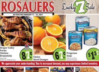 Rosauers Weekly Ad Feb 17 – Feb 23, 2021
