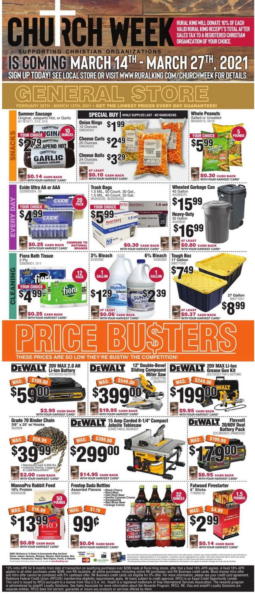 Rural King Weekly Ad Feb 28 Mar 13, 2021