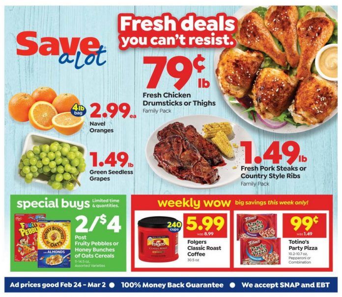 Save A Lot Weekly Ad Feb 24 Mar 02, 2021