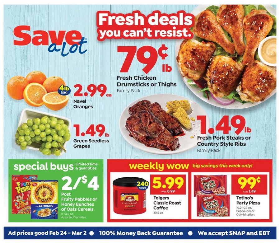 Save A Lot Weekly Ad Feb 24 Mar 02, 2021