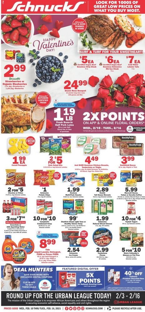 Schnucks Weekly Ad Feb 10 – Feb 16, 2021