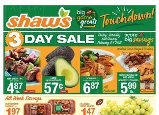 Shaw’s Weekly Ad Feb 05 – Feb 11, 2021
