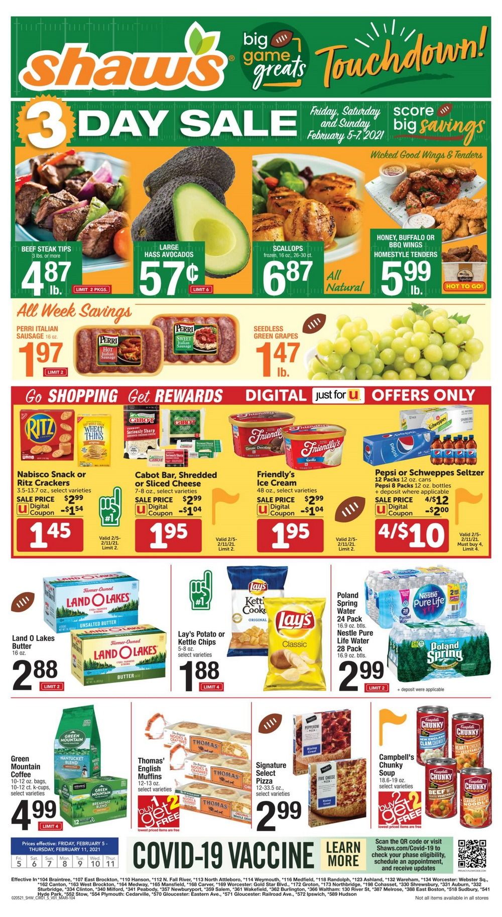 Shaws Store Flyer