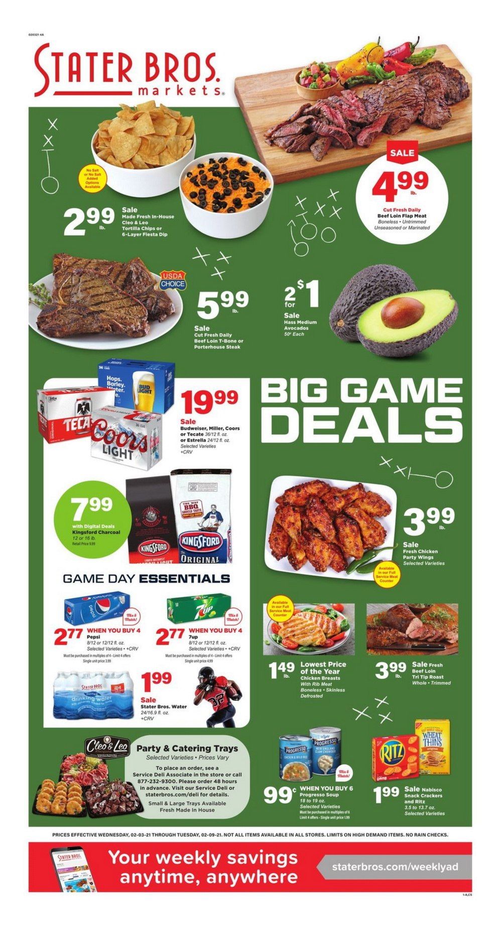 Stater Bros Weekly Ad Feb 03 Feb 09, 2021