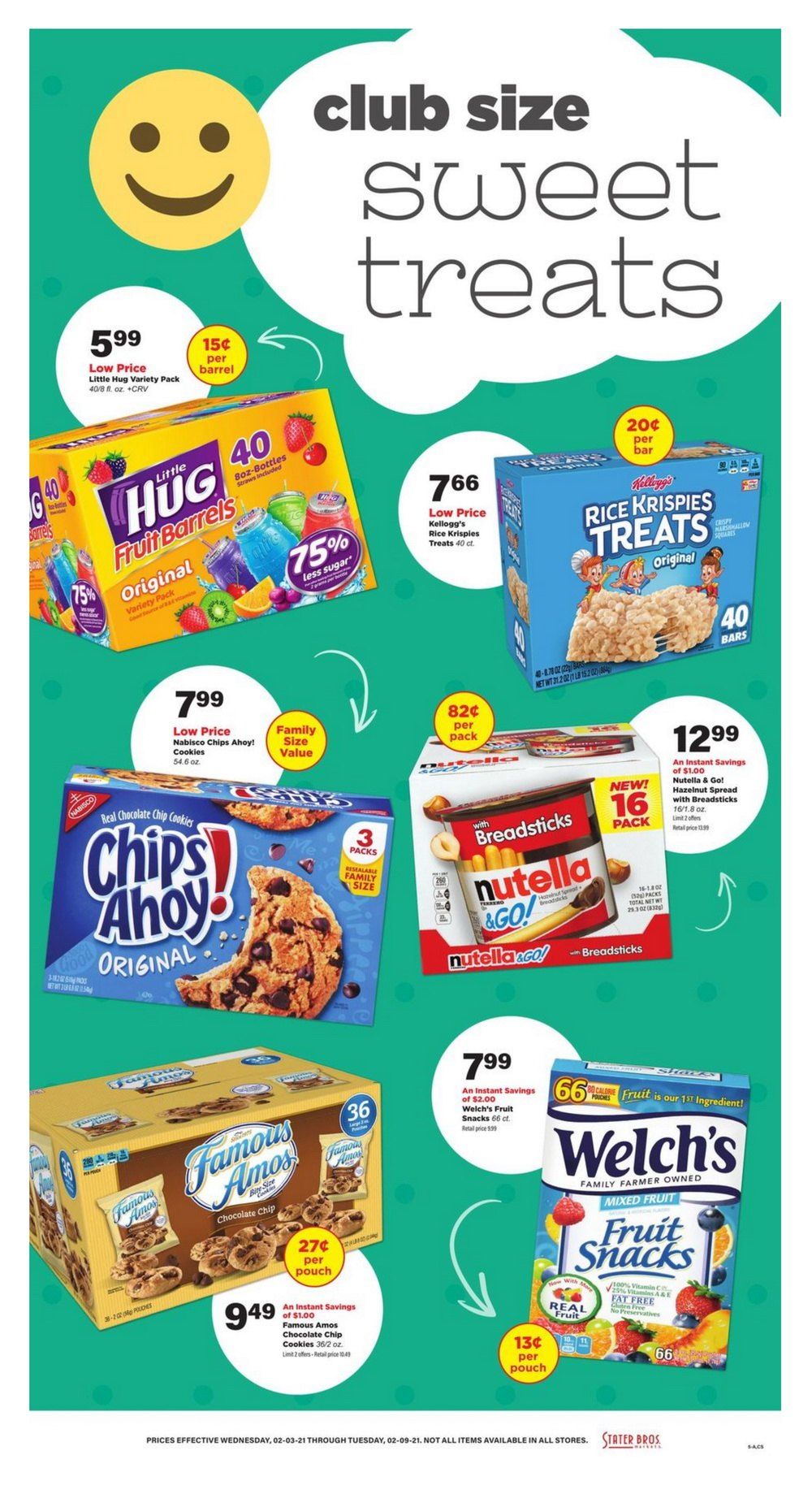 Stater Bros Weekly Ad Feb 03 Feb 09, 2021