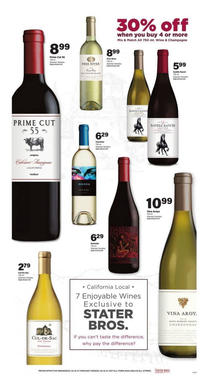 Stater Bros Weekly Ad Feb 10 Feb 16, 2021