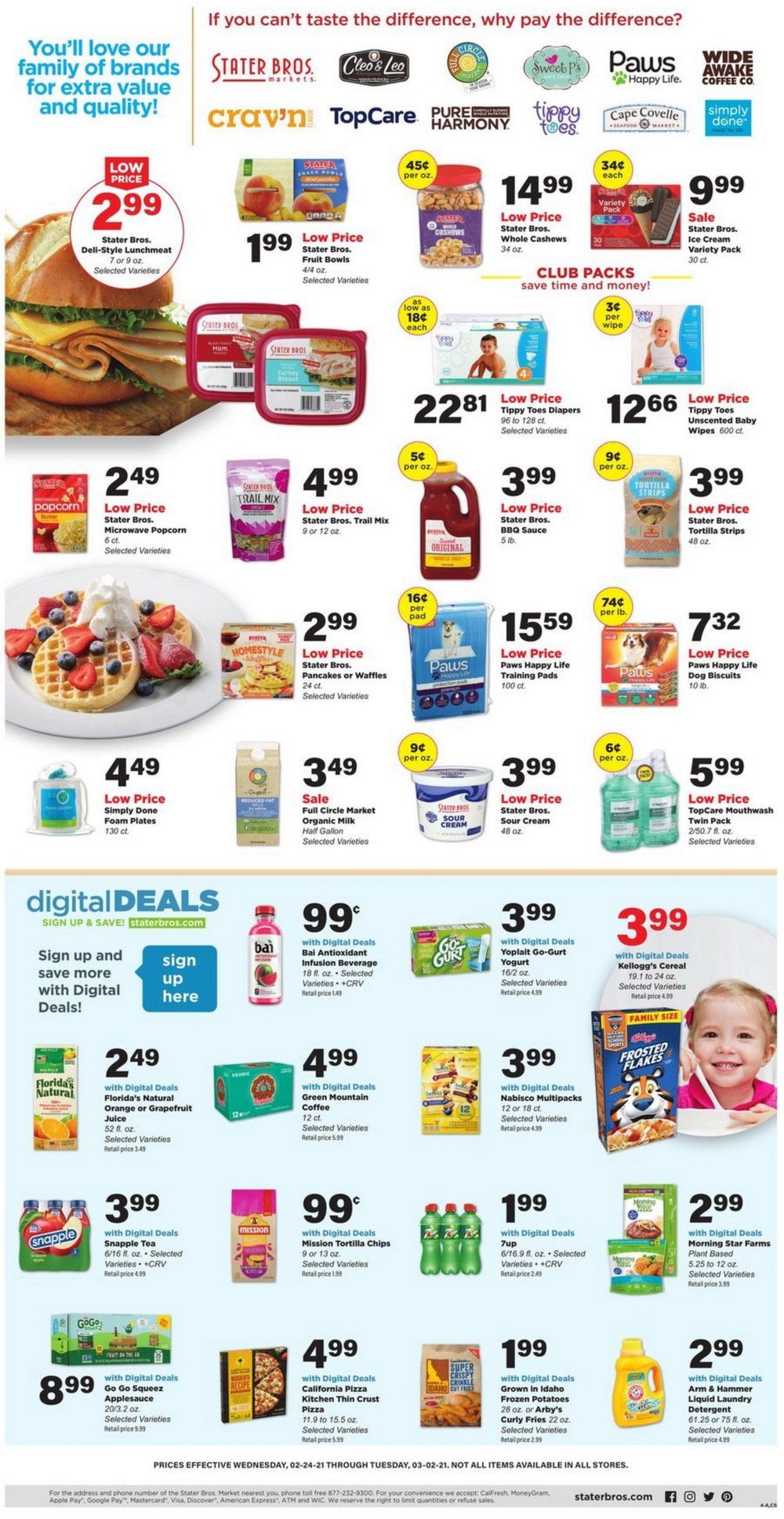 Stater Bros Weekly Ad Feb 24 Mar 02, 2021