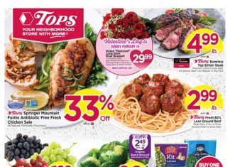 Tops Weekly Ad Feb 14 – Feb 20, 2021