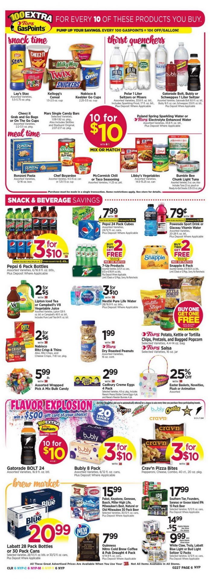 Tops Weekly Ad Feb 21 Feb 27, 2021