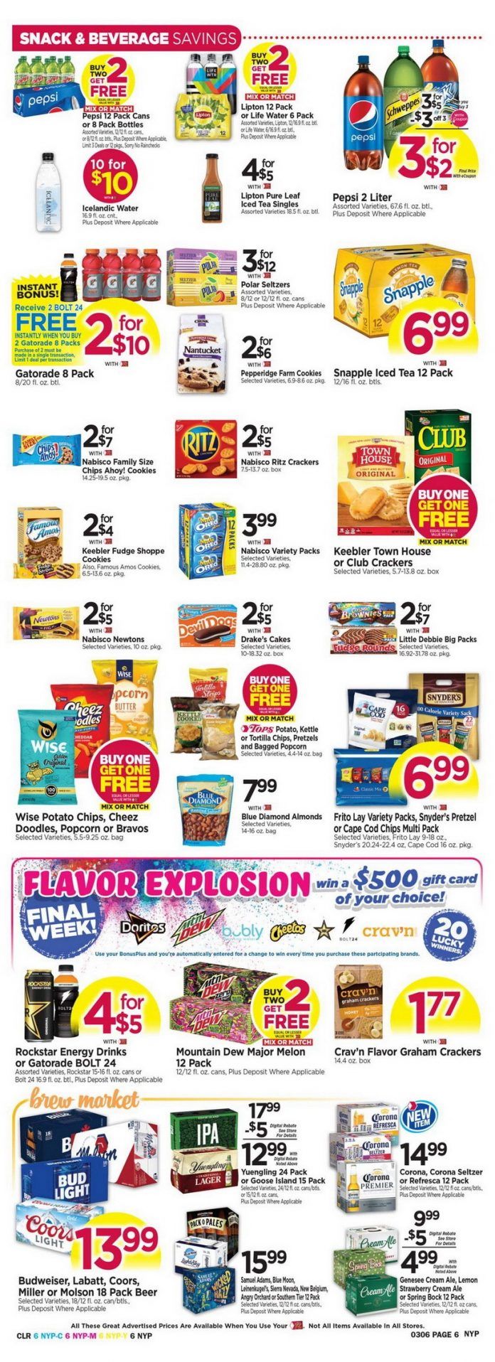 Tops Weekly Ad Feb 28 Mar 06, 2021