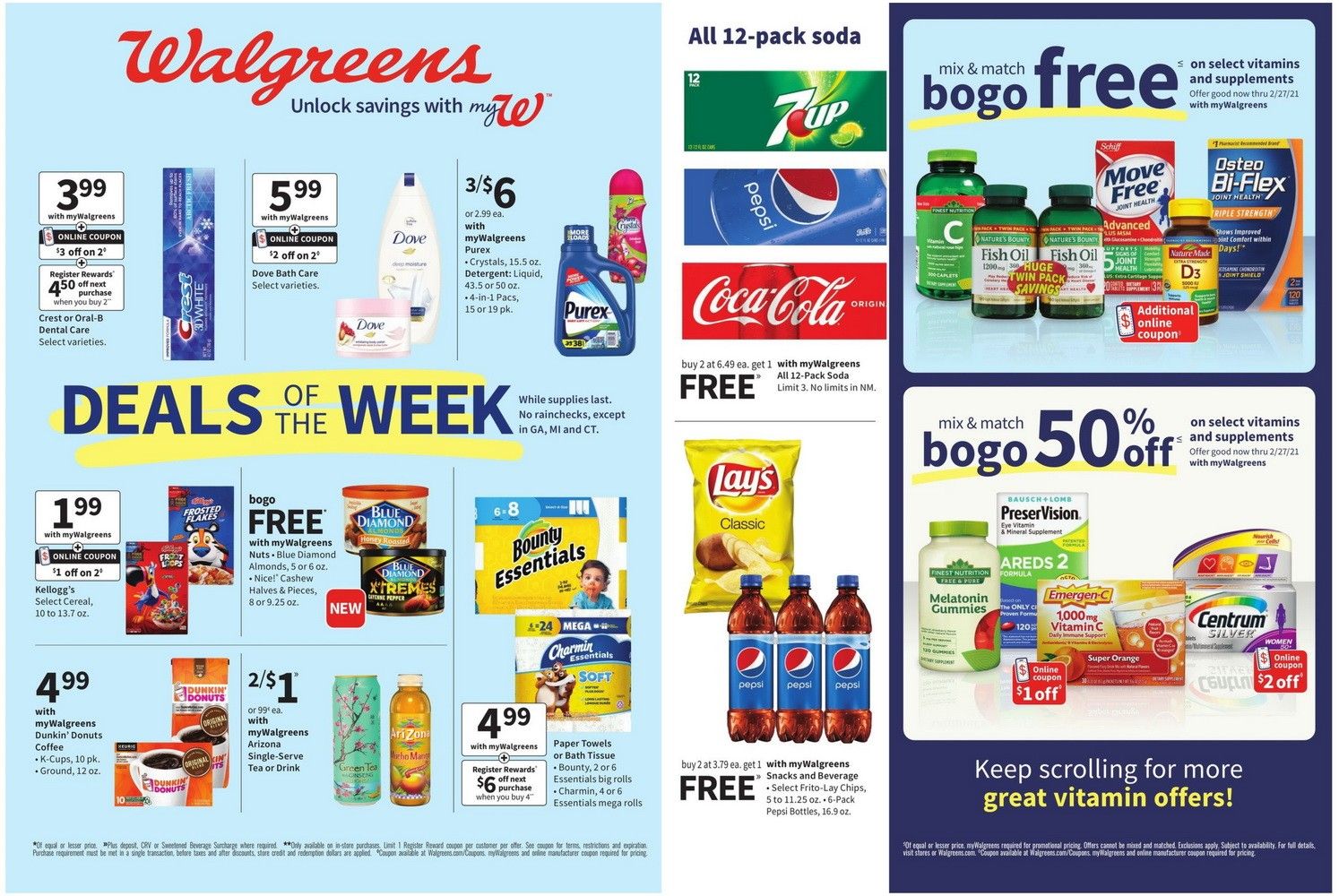 Walgreens Weekly Ad Feb 14 Feb 20, 2021