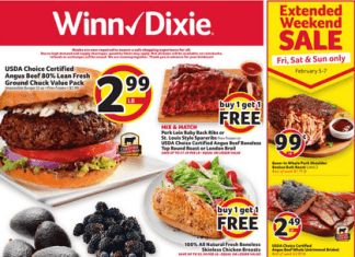 Winn-Dixie Weekly Ad Feb 03 – Feb 10, 2021