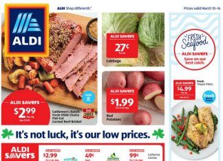 ALDI Weekly Ad Mar 10 – Mar 16, 2021
