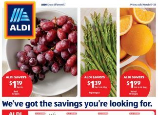 ALDI Weekly Ad Mar 17 – Mar 23, 2021