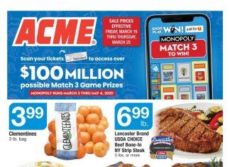Acme Weekly Ad Mar 19 – Mar 25, 2021