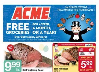 Acme Weekly Ad Mar 26 – Apr 01, 2021