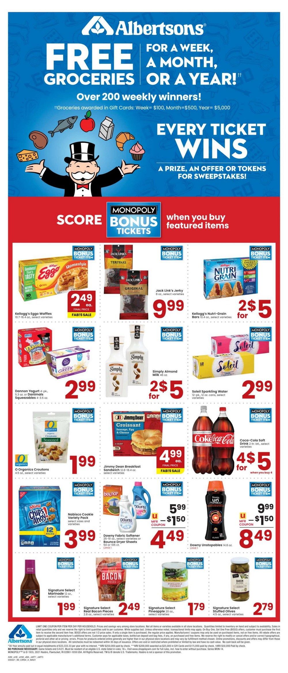 Albertsons Weekly Ad Mar 03 Mar 09, 2021