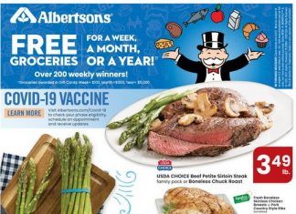 Albertsons Weekly Ad Mar 10 – Mar 16, 2021