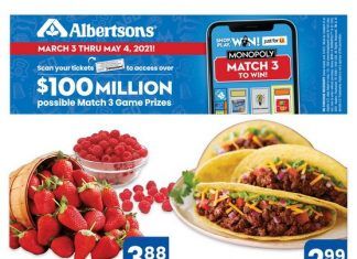 Albertsons Weekly Ad Mar 17 – Mar 23, 2021