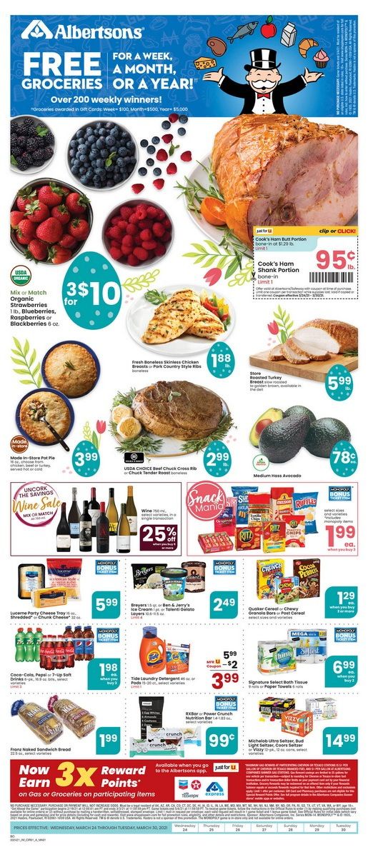 Albertsons Weekly Ad Mar 24 Mar 30, 2021