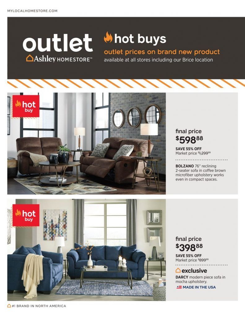 Ashley Furniture HomeStore the Ultimate Event Flyer Sales