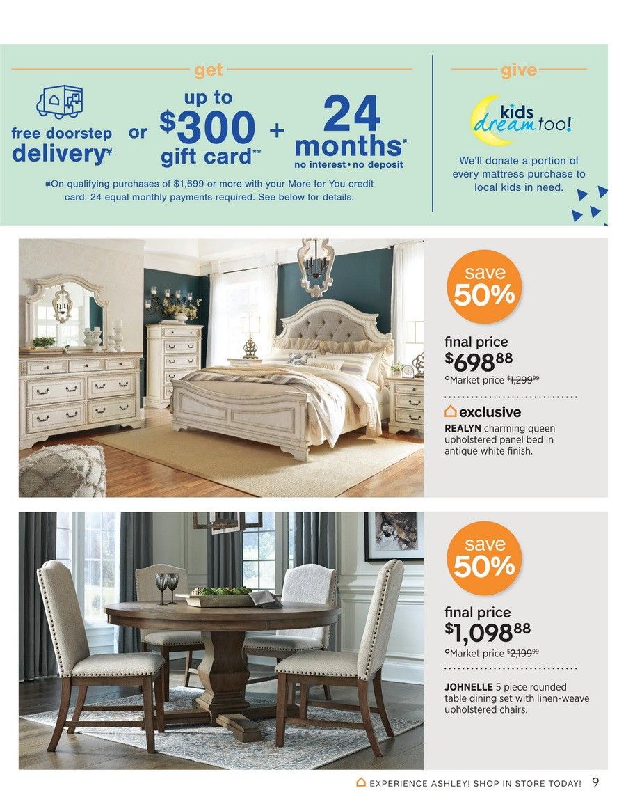 Ashley Furniture Homestore The Ultimate Event Flyer Sales