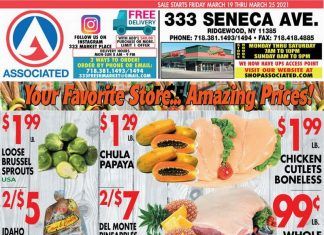 Associated Supermarkets Weekly Ad Mar 19 – Mar 25, 2021