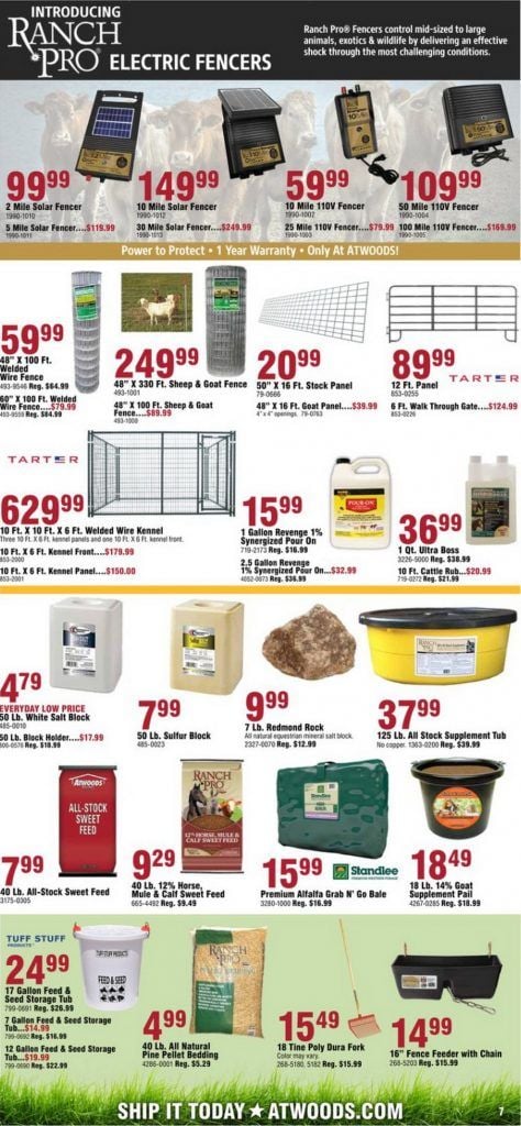 Atwoods Weekly Ad Mar 17 – Mar 28, 2021