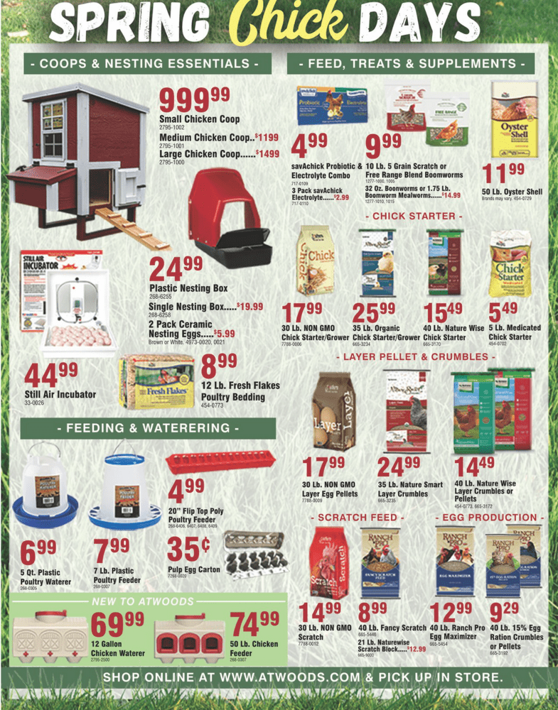 Atwoods Weekly Ad Mar 31 – Apr 11, 2021