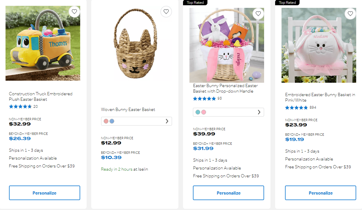 Bed Bath & Beyond Easter Flyer Mar 12 Apr 04, 2021