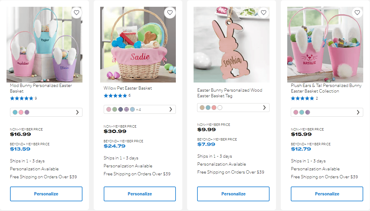 Bed Bath & Beyond Easter Flyer Mar 12 Apr 04, 2021