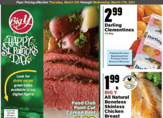 Big Y Weekly Ad Mar 11 – Mar 17, 2021