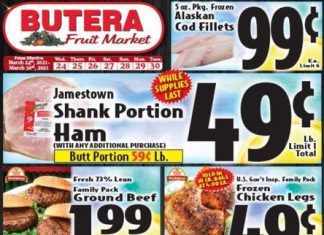 Butera Weekly Ad Mar 24 – Mar 30, 2021